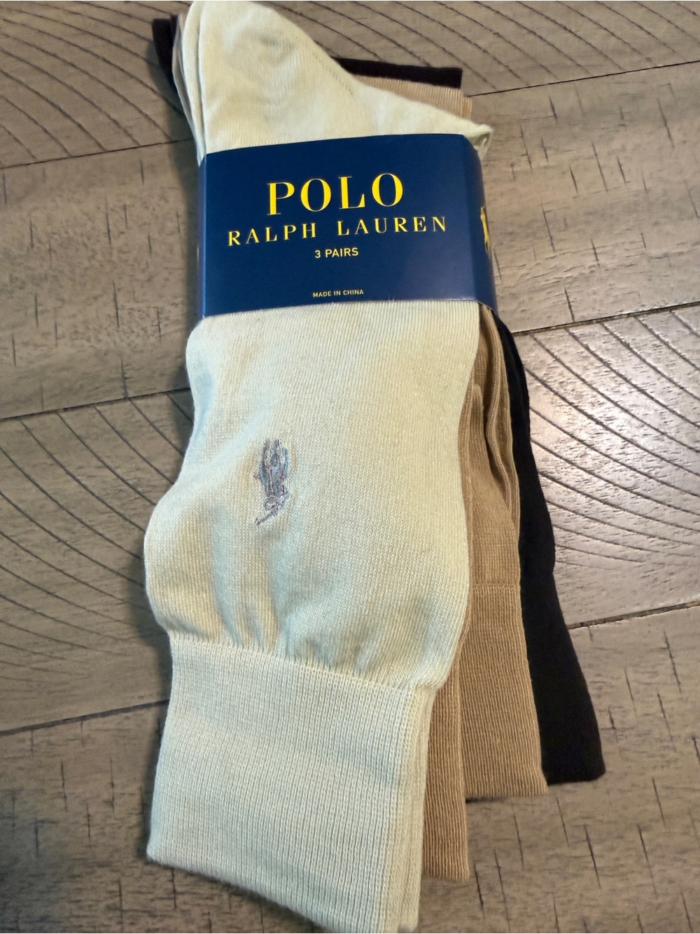 POLO RALPH LAUREN Men'`s Super soft Rib Dress Socks 3 Pack, 10-13